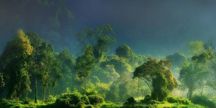 1024x768 Rivers: Magical Boat Peaceful Jungle Amazing Beautiful Colorful Asia