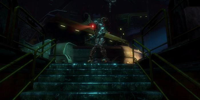 1920x1080 Robot at the stairs wallpaper, video games, BioShock, BioShock 2 HD