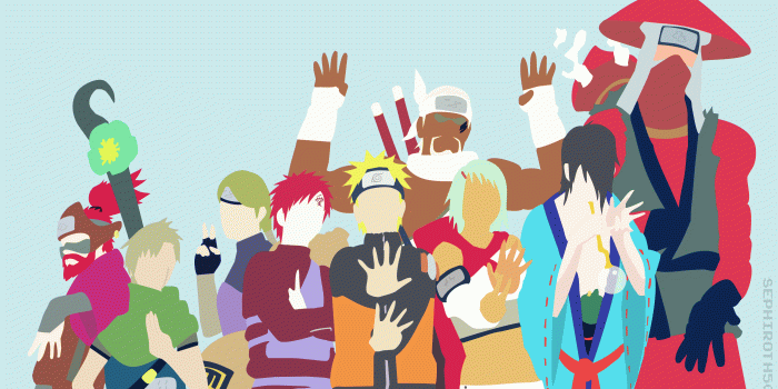 3840x2160 Jinchuuriki | Naruto Shippuden | Minimalist Wallpaper (4K) : Naruto