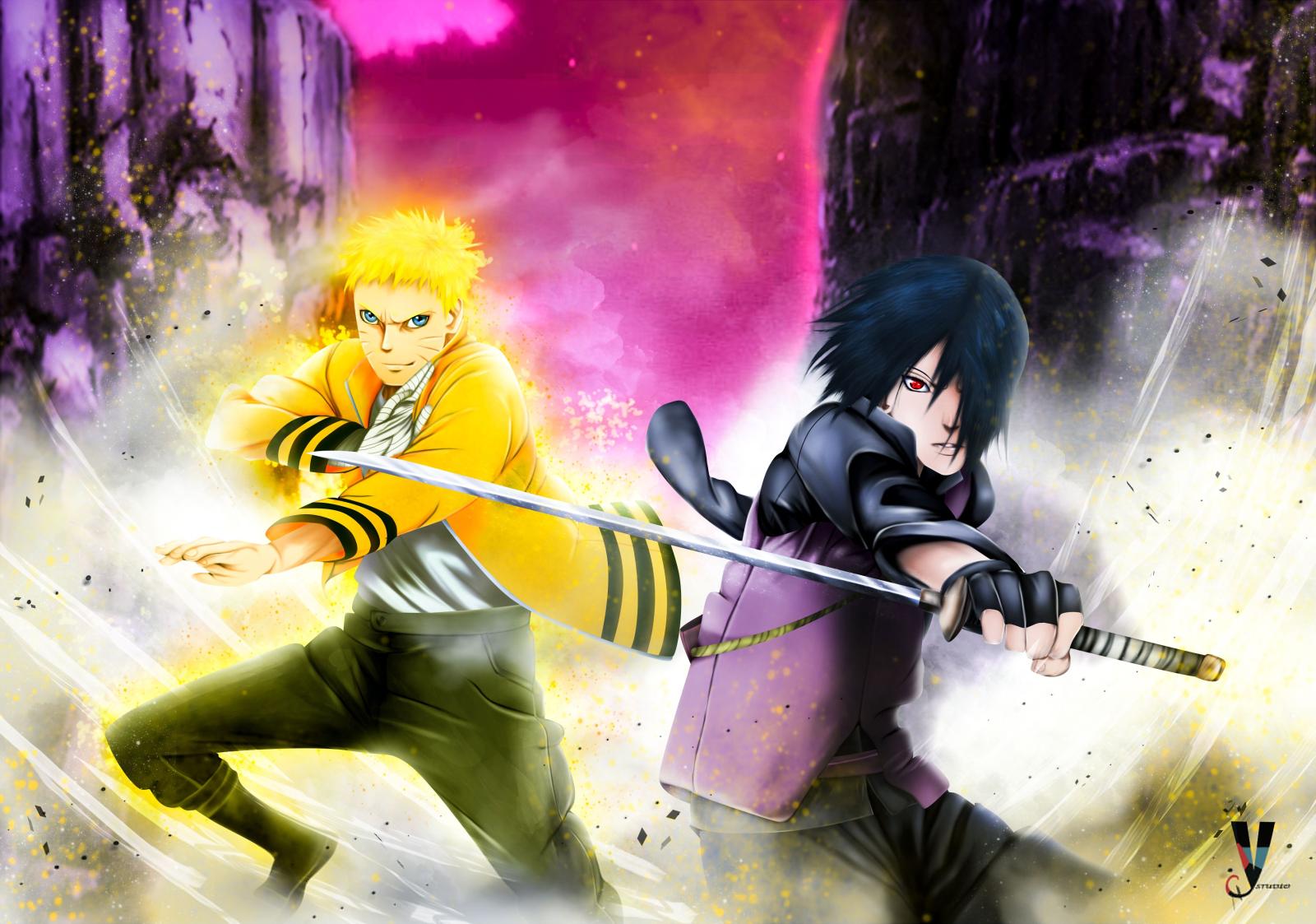 3540x2485 4k Naruto E Sasuke (#21059) - HD Wallpaper Download