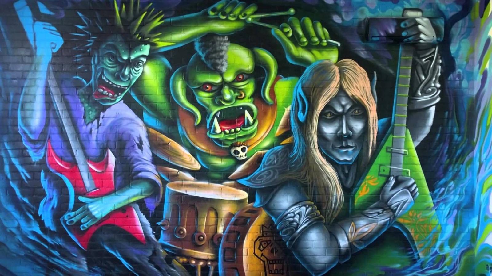 1920x1080 Graffiti Characters Wallpaper - picture graffiti