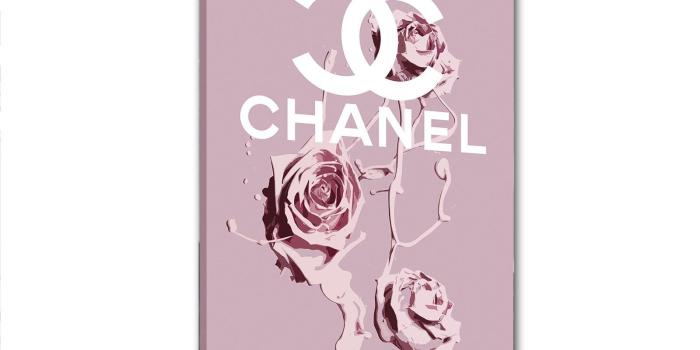 1600x1200 Chanel painting inspiration white tempera roses modern painting