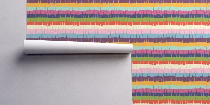 1024x1024 Piñata Fiesta Party wallpaper - polita - Spoonflower