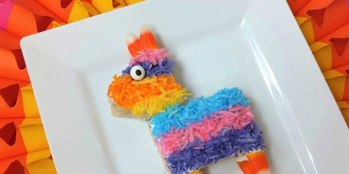 1024x768 Pinata Rice Treat, best Cinco de Mayo food dessert fiesta ideas