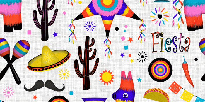 1200x1200 Fiesta Mexicana wallpaper - vannina - Spoonflower