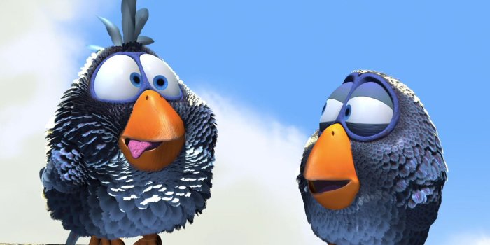 1920x1200 Pixar Birds Wallpaper 164842 Cute Cartoon Wallpapers - Litle Pups
