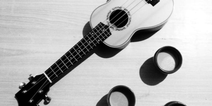 3616x2977 Black Ukulele Wallpaper - black wallpaper