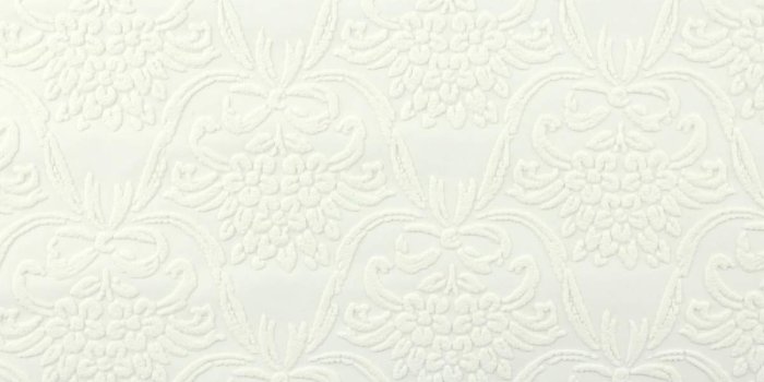 1200x1200 Wallpaper White Embossed Textured Vinyl Kensington Wallpaper