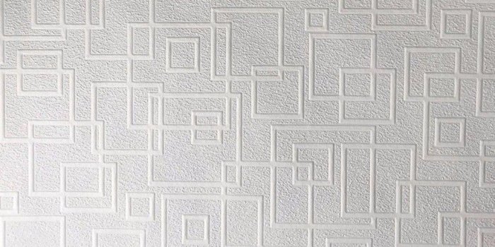 1024x1024 2548-01 White Textured Paintable Anaglypta Wallpaper