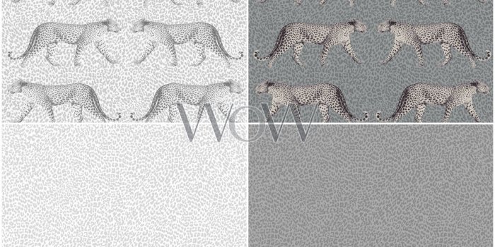 1600x1600 Details about CROWN GLAMOROUS LEOPARD WALLPAPER TEXTURED GLITTER ANIMAL  PRINT GREY WHITE