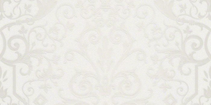 1000x800 Versace Textured White Floral Damask Wallpaper | Non-Woven | Versace | AS  Creation