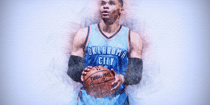 3840x2400 Wallpaper of NBA, Oklahoma City Thunder, Russell Westbrook