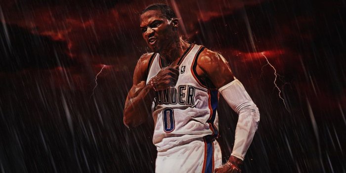 1680x1050 Russell Westbrook Wallpapers Desktop Background