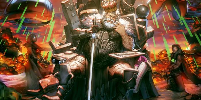 1332x850 Wallpaper the game, king, art, the throne, king, the Emperor images