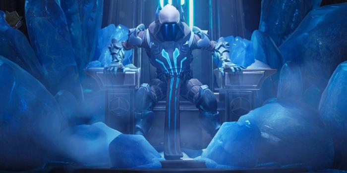 1334x750 Ice King on Throne | fortnite wallpaper