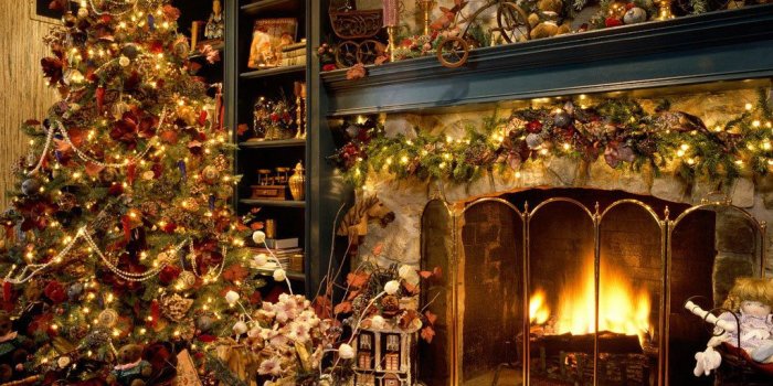 1024x768 Christmas in Hufflepuff Common Room - Hogwarts Extreme