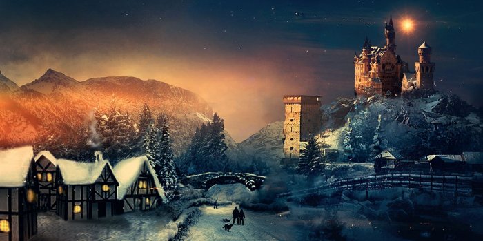 1920x1080 40+ Christmas Winter Wallpapers - Download at WallpaperBro