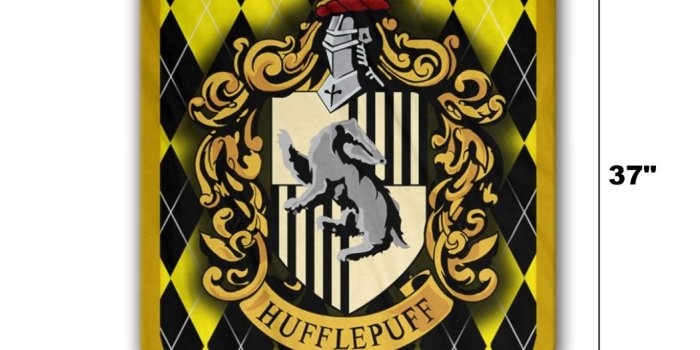 1051x1213 Harry Potter Style Banner - Hufflepuff Flag 37x24 in - Printed on Both  Sides - Durable Enough for Outside Conditions - Perfect Barware Man Cave  Gift -