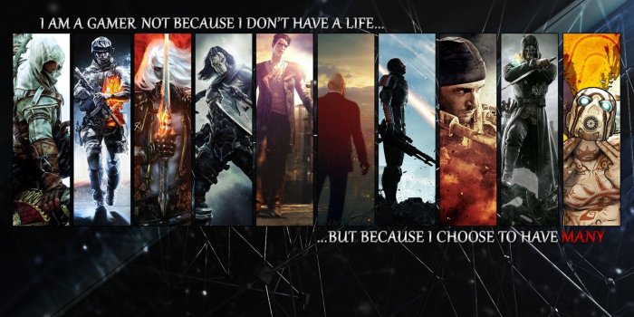 1920x1080 I Am A Gamer Wallpapers
