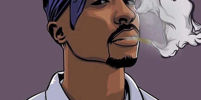 1194x1194 Möaž Hamađ on 2pac in 2019 | Tupac art, Rapper art, Tupac