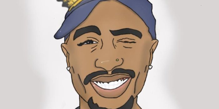 850x1100 Tupac Cartoon Wallpapers - Top Free Tupac Cartoon Backgrounds