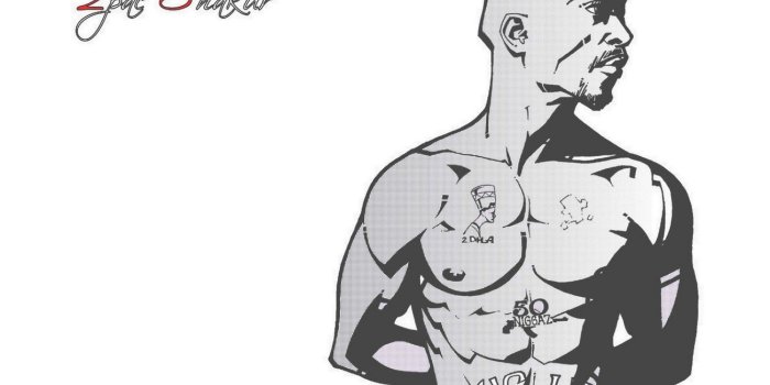 1332x850 Wallpaper Figure, Music, White, Style, Body, Tattoo, 2Pac, Great