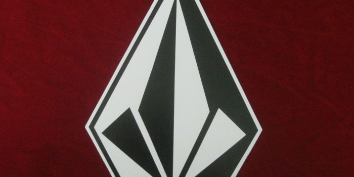 1024x768 AUTHENTIC volcom stone sticker decal 10 inches on PopScreen