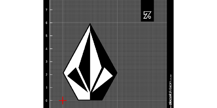2500x1500 Volcom Stone Logo Sticker
