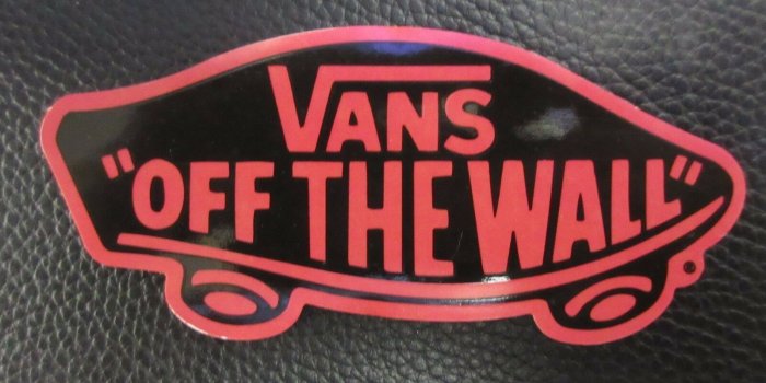 1600x1200 Vans Skateboard Shoe off The Wall Decal Sticker