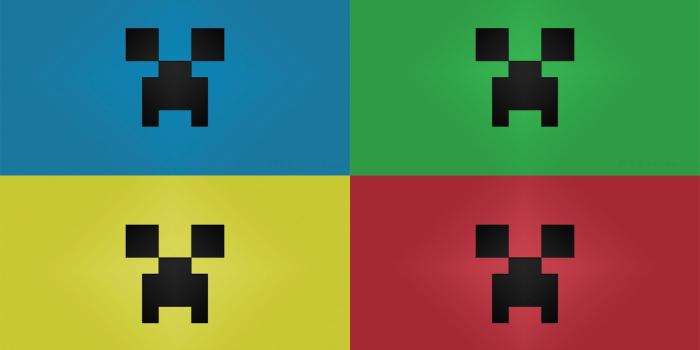 1600x900 Minecraft Creeper Wallpapers