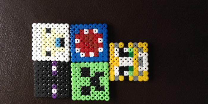 2592x1936 stampylongnose imágenes Hama bead enderman, oveja , creeper