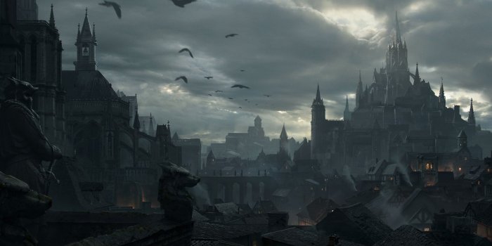 1920x1080 Dark city. Wallpaper from Diablo Immortal | gamepressure.com