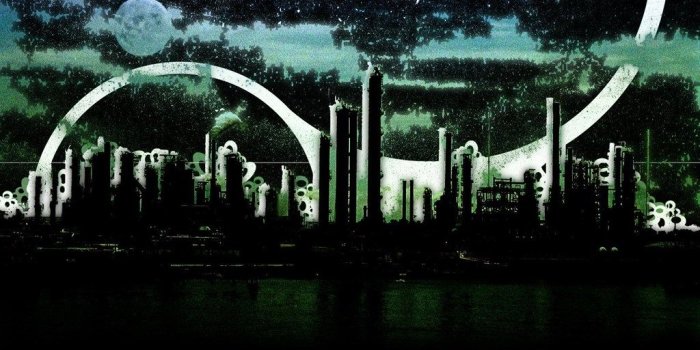 1024x768 Dark City, Wallpapers Metal Abstract: Heavy Metal Wallpapers