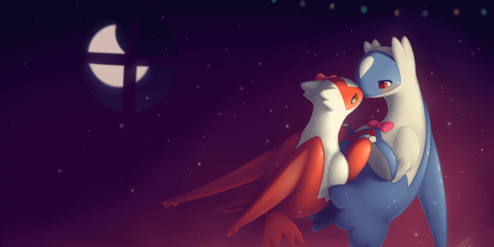 3840x2160 121691 #4K, #Dance, #Pokémon, #Latios, #Christmas, #Latias
