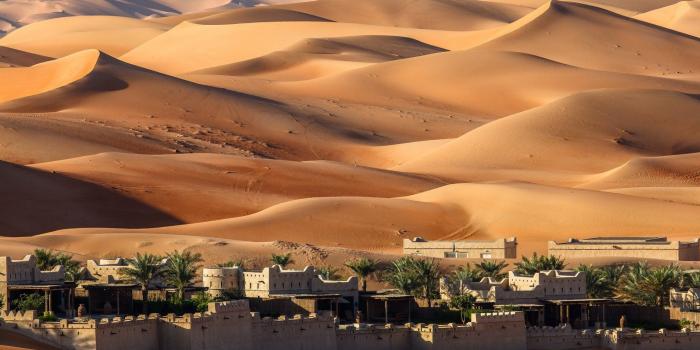 1920x1280 desert sand dunes town house oasis HD wallpaper | Aladdin in 2019