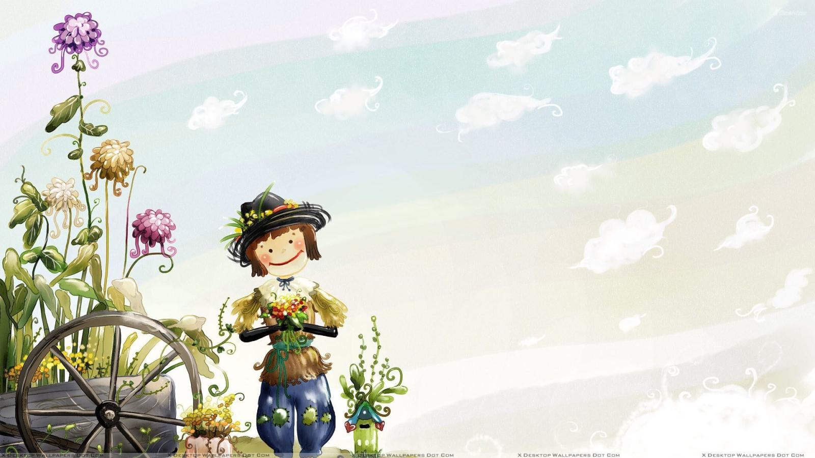 1920x1080 Love Couple Cartoon - Cute Cartoons Wallpapers For Boys (#951545