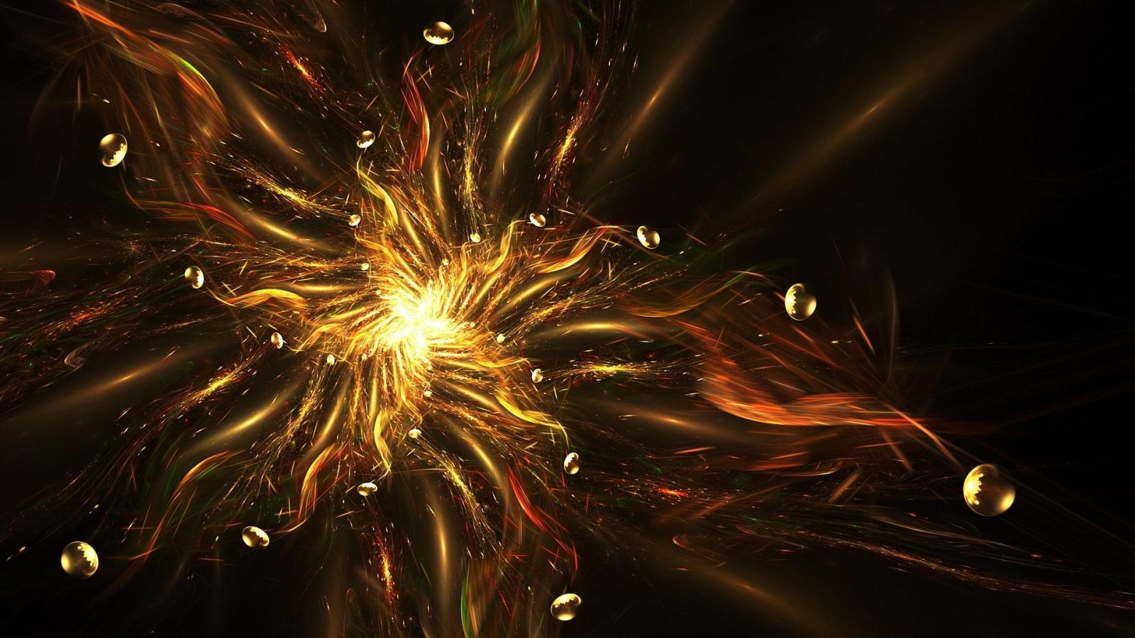 1920x1080 2813610 abstract fractal gold wallpaper and background | Abstract