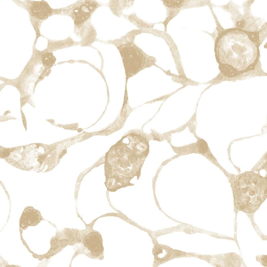 900x900 Graham & Brown Kelly Hoppen 56-sq ft Gold Paper Abstract Wallpaper