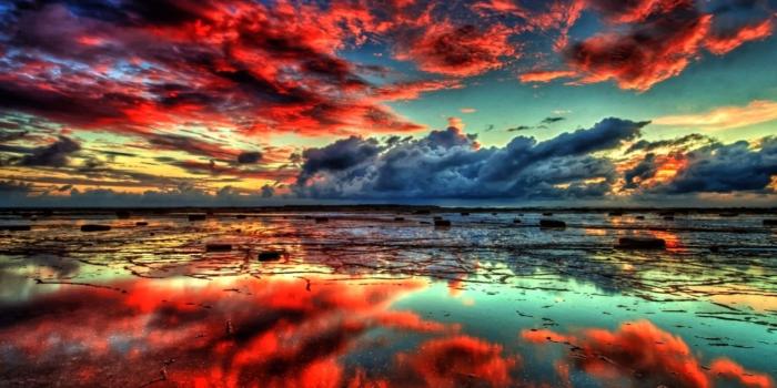 3840x2160 Red Clouds Nature S 4K wallpaper