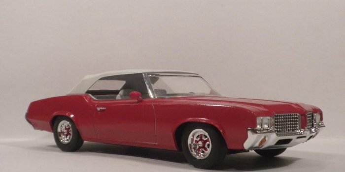 1024x768 1972 Oldsmobile Cutlass Supreme Convertible - Scale Auto Magazine