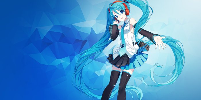 3840x2160 Hatsune Miku [4K UHD /2560x1600, 2560x1440] : Animewallpaper
