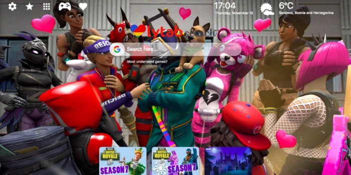 1280x720 Fortnite Season 7 HD Wallpaper & Backgrounds Theme