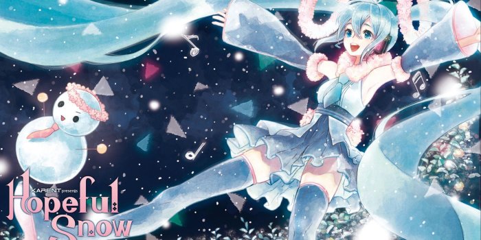 1920x1200 Snow Miku Wallpapers
