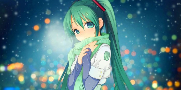 1920x1080 Hatsune miku snow wallpaper | 1920x1080 | #14813