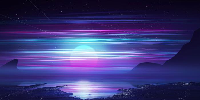 2880x1620 640x960 Synthwave Of Retro Night iPhone 4, iPhone 4S HD 4k