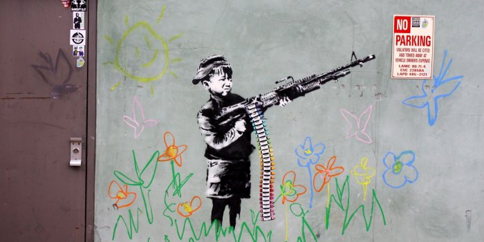 2000x1375 75+ Banksy Desktop Wallpapers on WallpaperPlay