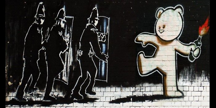 1024x768 banksy wallpaper Gallery