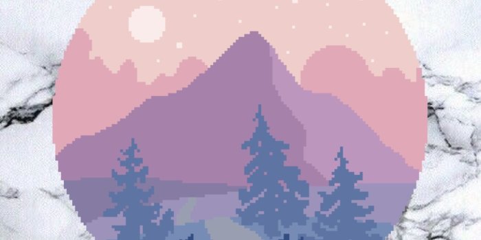 1242x2208 Moon mountain wallpaper | made by Laurette | instagram