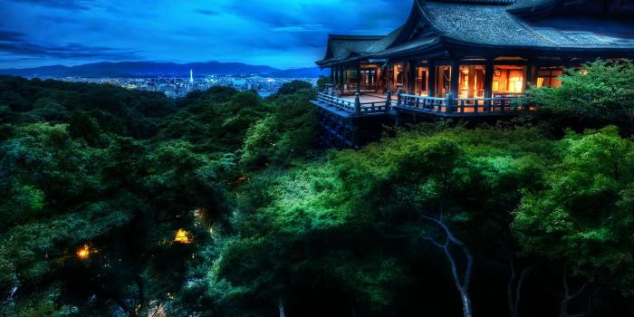 3840x2160 Kyoto, Japan At Night ❤ 4K HD Desktop Wallpaper for 4K Ultra HD TV