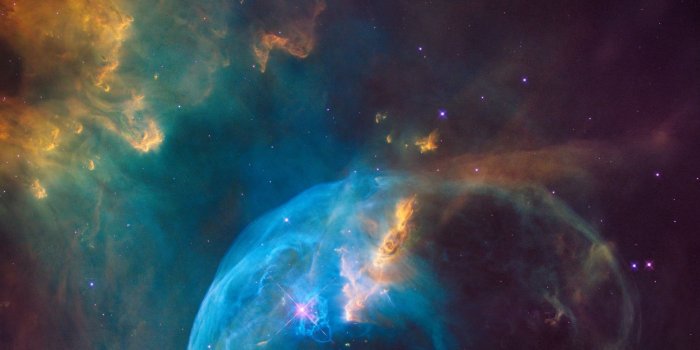 1920x1080 Hubble Deep Field The Bubble Nebula Space NASA Wallpaper - Wallpaper